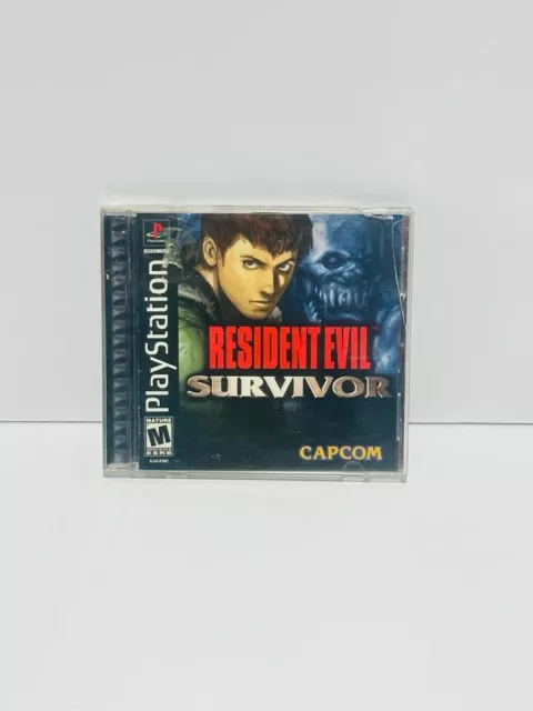 RESIDENT EVIL SURVIVOR Sony PlayStation 1 2000 PS1 CIB Tested And ...