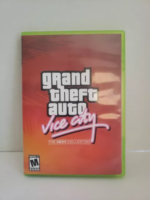 GRAND THEFT AUTO: Vice City The Xbox Collection GTA Microsoft Original ...