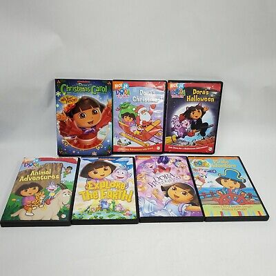 DORA THE EXPLORER Nickelodeon Nick Jr TV Show DVDs Lot of 7 Movies ...