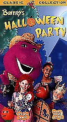 BARNEY - BARNEYS Halloween Party VHS 1998 Clamshell Classic Collection ...