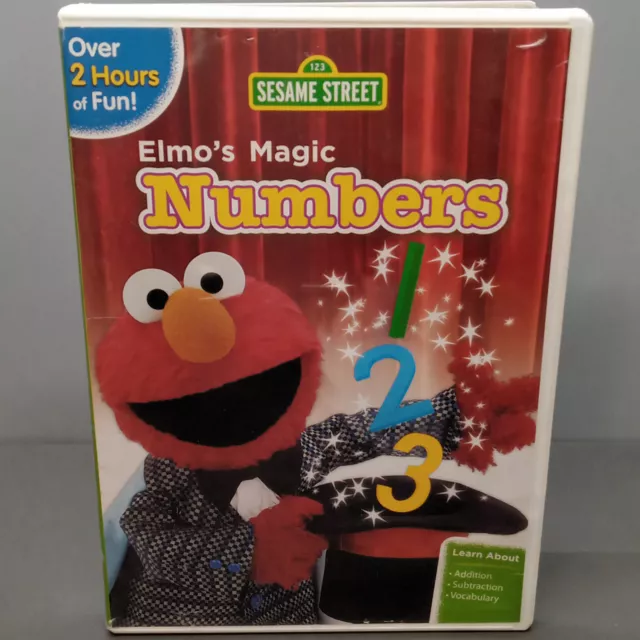 SESAME STREET ELMOS Magic Numbers DVD $5.10 - PicClick