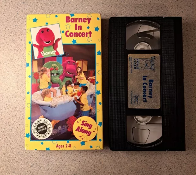 BARNEY - BARNEY In Concert VHS 1991 $8.99 - PicClick