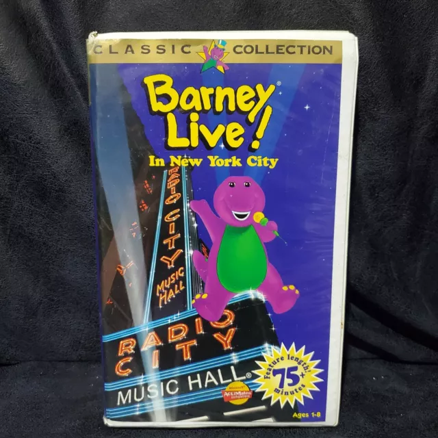 Barney Live In New York City Vhs Barney Home Video Purple | Sexiz Pix