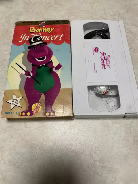 BARNEY - BARNEY in Concert (VHS) Classic Collection DH $14.82 - PicClick CA