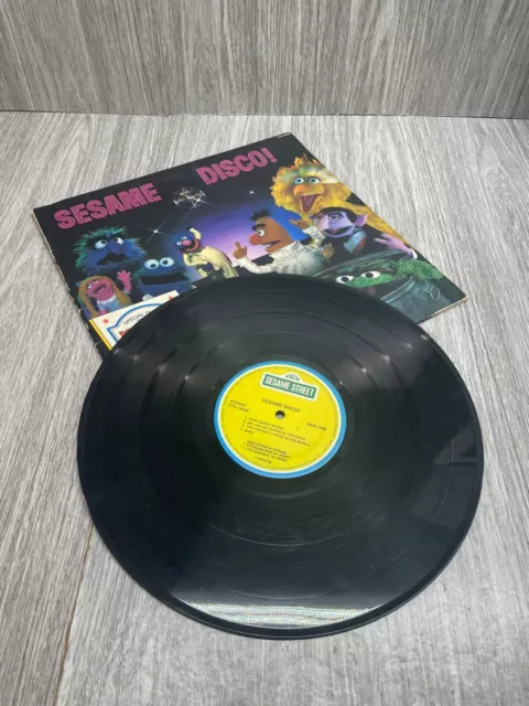 SESAME STREET SESAME Disco Vinyl LP Record 1979 Kermit Oscar Cookie ...