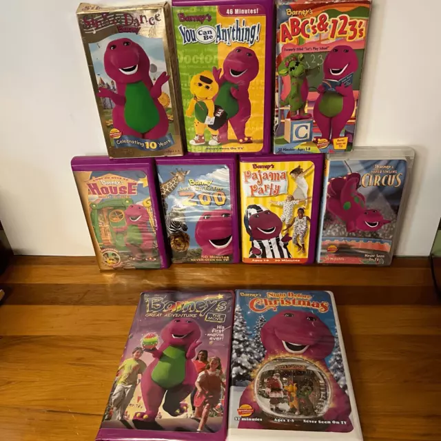 BARNEY VHS LOT £38.38 - PicClick UK