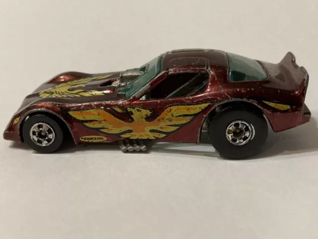 VINTAGE HOT WHEELS 1977 Pontiac Trans Am Firebird Funny Car Blackwalls ...