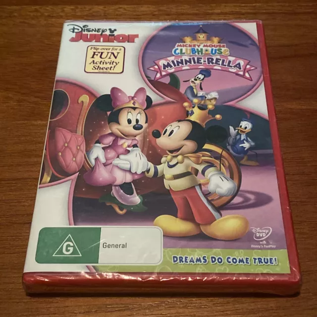 MICKEY MOUSE CLUBHOUSE DVD BRAND NEW Sealed Minnie-Rella Region 4 G ...