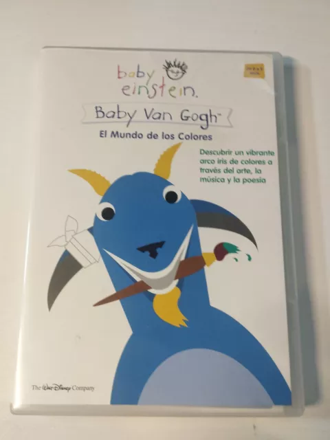 BABY EINSTEIN BABY Van Gogh World IN Colours Disney DVD Reg 2 Spanish ...