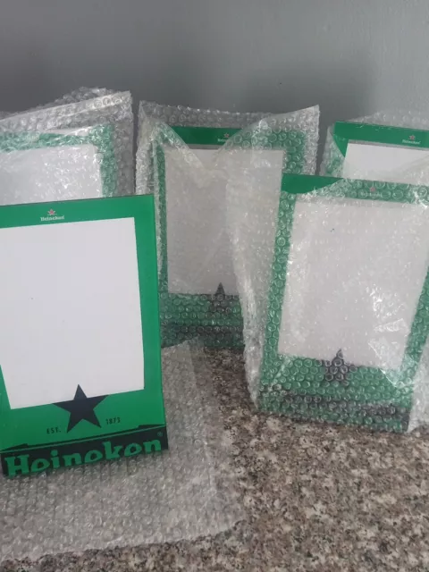 NEW HEINEKEN ACRYLIC Menu Board Table Tents. Set of 5 $19.54 - PicClick