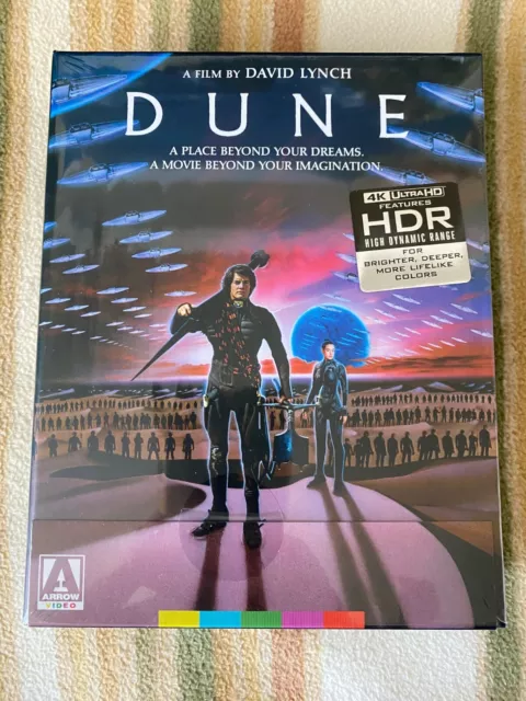 STEELBOOK DE LUJO DUNE (1984) 4K UHD + Blu-Ray + Book Arrow edición ...