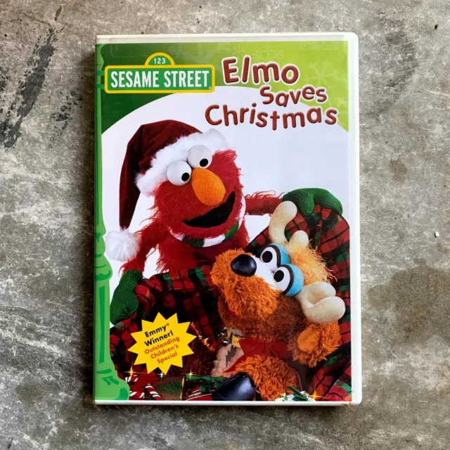 SESAME STREET ELMO Saves Christmas DVD $7.57 - PicClick