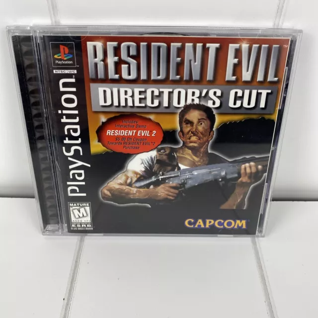 RESIDENT EVIL: DIRECTORS Cut (Sony PlayStation 1 PS1, 1997) CIB Black ...