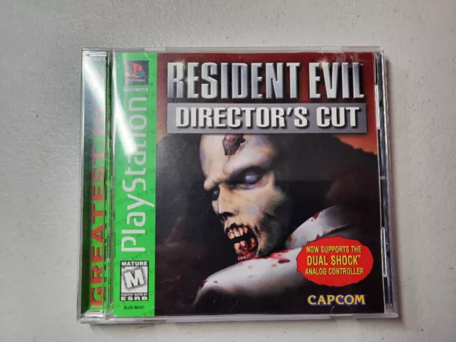 RESIDENT EVIL DIRECTORS Cut Greatest Hits Playstation 1 PS1 Complete ...