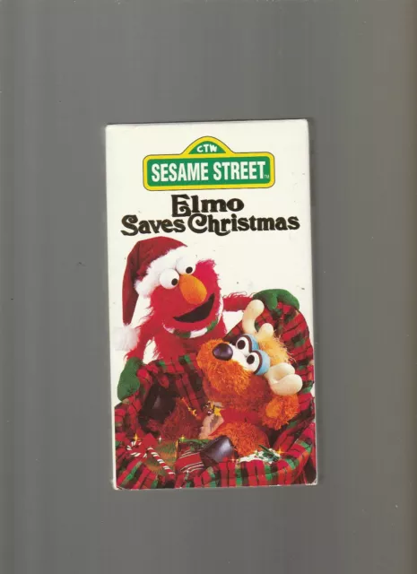 SESAME STREET - Elmo Saves Christmas (VHS, 1996) $4.73 - PicClick CA