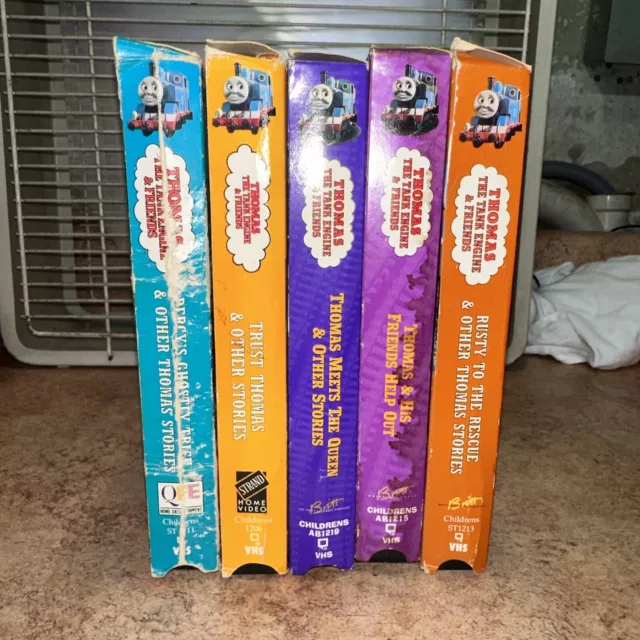 THOMAS THE TRAIN VHS Lot, Thomas and Friends Lot Of 5 EUR 14,06 ...