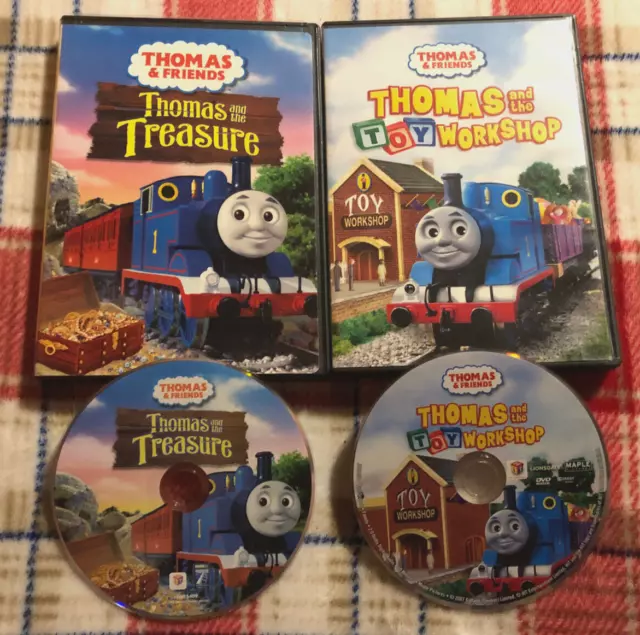 THOMAS & FRIENDS: Thomas and the Treasure/Toy Workshop | 2 DVDs, Great ...