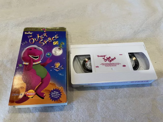 BARNEY - BARNEY in Outer Space (VHS, 1998) RARE $4.60 - PicClick