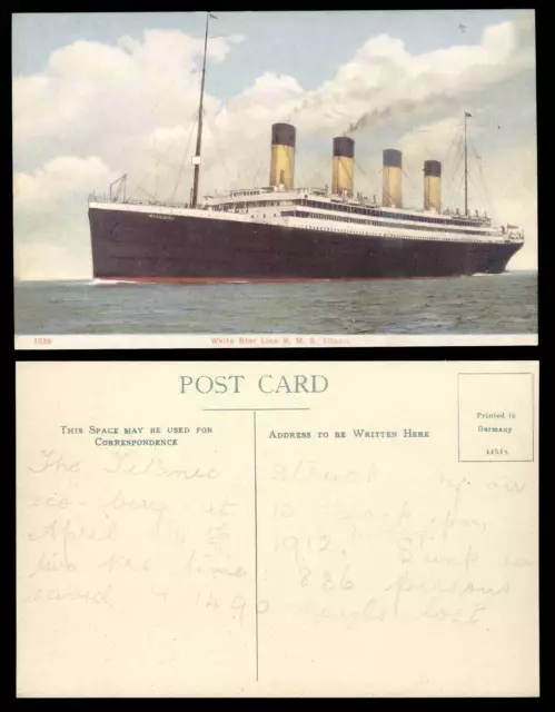 WHITE STAR LINE R.M.S. Titanic $4.39 - PicClick