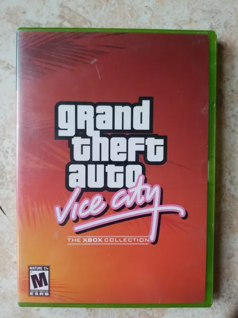 GRAND THEFT AUTO Vice City GTA The Xbox Collection Edition CIB. With ...