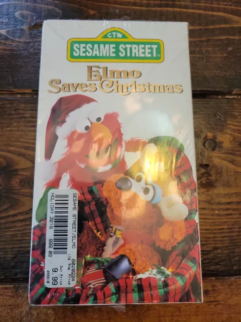 SESAME STREET - Elmo Saves Christmas (VHS, 1996) $9.47 - PicClick CA