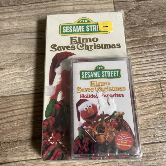 SESAME STREET - Elmo Saves Christmas (VHS TAPE, 1996) $9.65 - PicClick CA