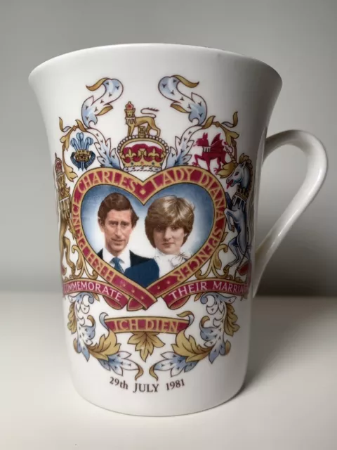 PRINCESS DIANA PRINCE Charles Commemorative China Tea Cup July 29, 1981 ...