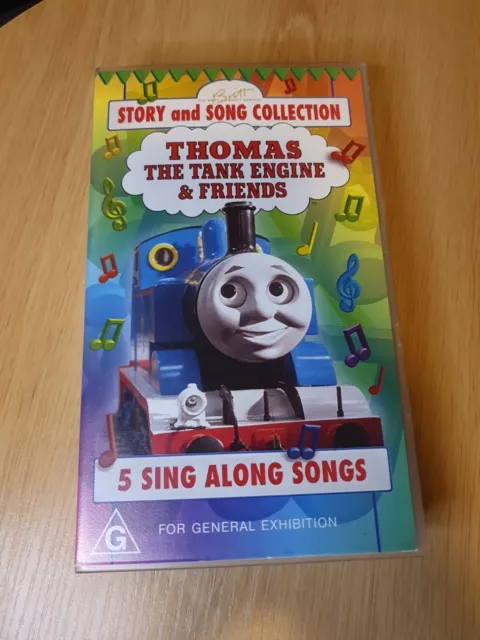 THOMAS THE TANK Engine & Friends VHS 5 Sing Along Songs 1997 Story ...