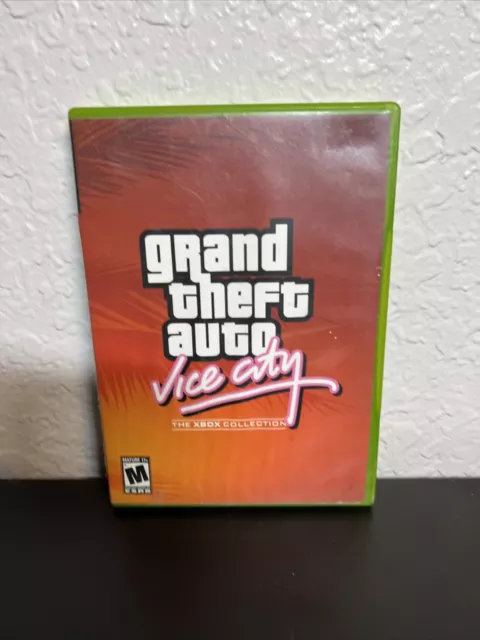 GRAND THEFT AUTO Vice City The Xbox Collection Original Xbox No Manual ...