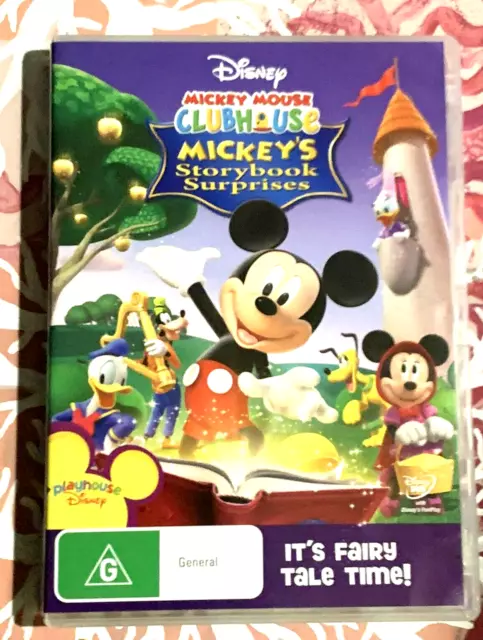 DVD~MICKEY MOUSE CLUBHOUSE- Mickey's Storybook Surprises~R4~Free ...