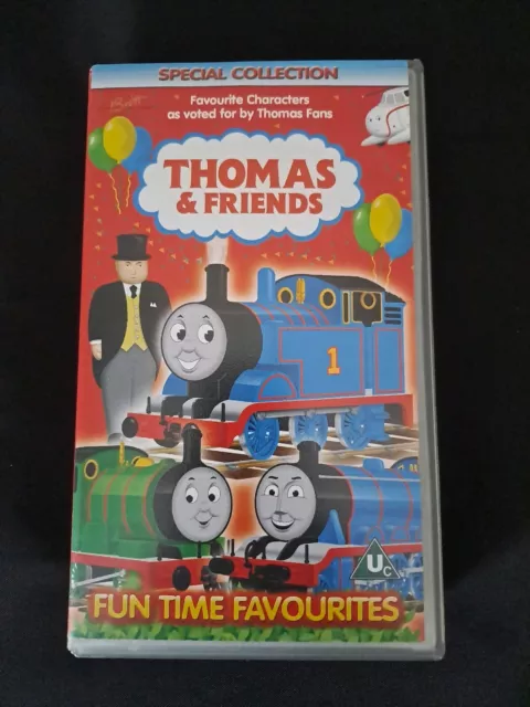 THOMAS THE TANK Engine & Friends - Vhs Video - Fun Time Favourites £10. ...