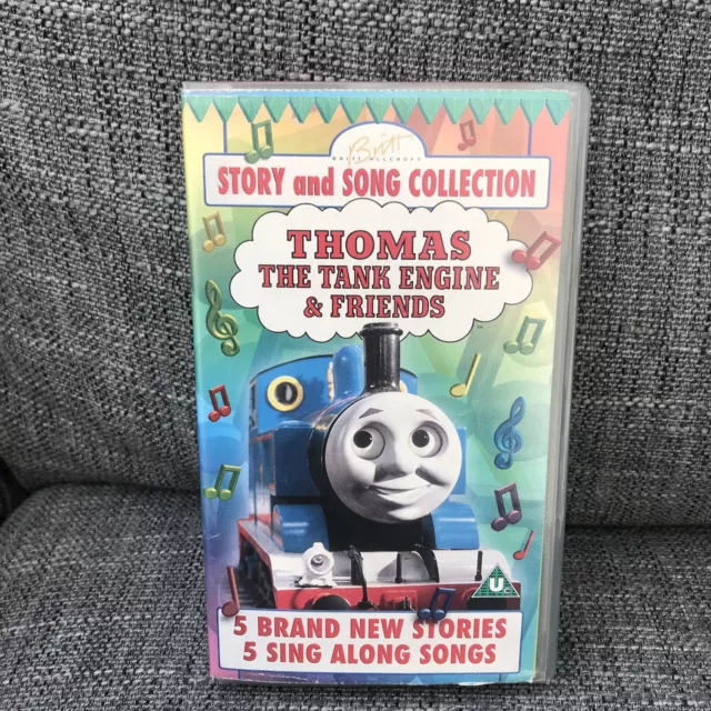 THOMAS THE TANK Engine And Friends - Story And Song Collection (VHS ...