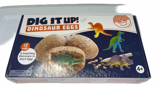 *NEW* DIG IT Up! 12 Dinosaur Eggs A Surprising Discovery In Each Egg ... image.