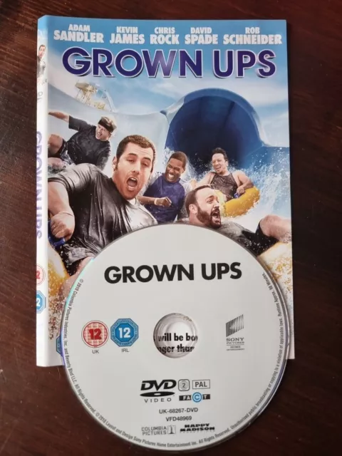 GROWN UPS (DVD, 2011) ** DISC AND COVER ONLY * £1.50 - PicClick UK