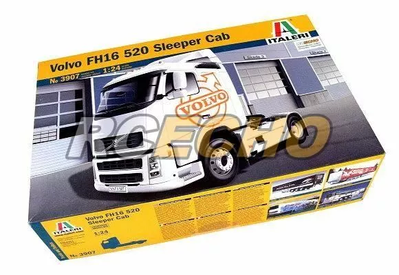 ITALERI TRUCK & Trailers Model 1/24 Volvo FH16 520 Sleeper Cab Hobby ...