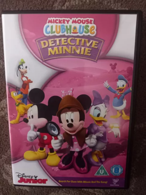 DISNEYS MICKEY MOUSE Clubhouse Detective Minnie Dvd Disney 3 Épisodes ...