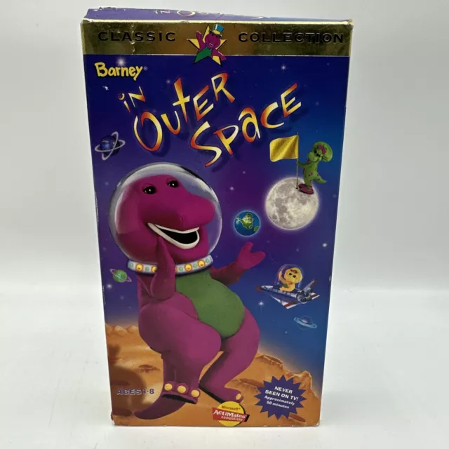 BARNEY - BARNEY in Outer Space (VHS, 1998) classic collection £7.43 ...