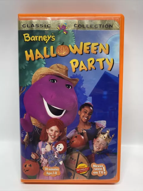 BARNEY - BARNEYS Halloween Party (VHS, 1998) £11.31 - PicClick UK