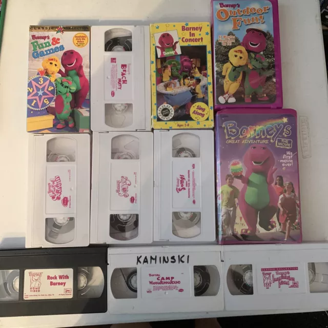 LOT OF 11 Barney VHS EUR 17,52 - PicClick FR