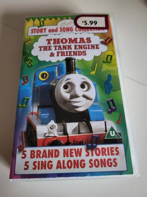 THOMAS THE TANK Engine & Friends VHS Video Story & Song Collection £8. ... image.