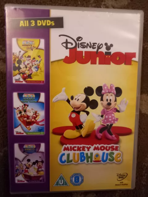 DISNEYS MICKEY MOUSE Clubhouse Triple Disc Set Dvd Kids Disney EUR 19 ...