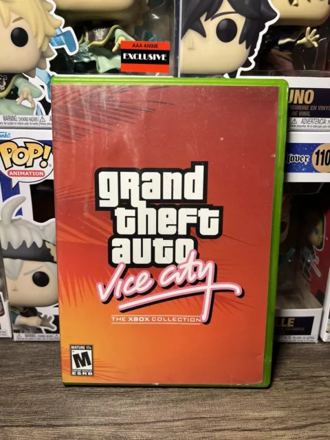 GRAND THEFT AUTO Vice City The Xbox Collection GTA original Xbox CIB ...