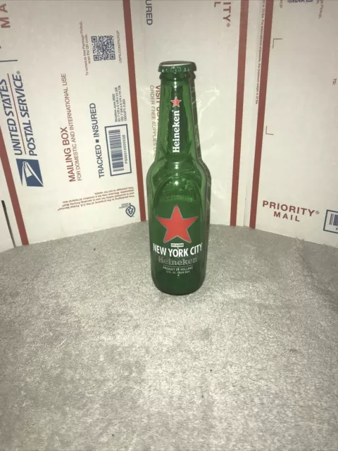 HEINEKEN - NEW York City Edition - Empty Glass Bottle- 12 FL. oz $0.99 ...