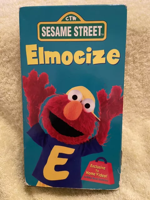 SESAME STREET - Elmocize (VHS, 1996) Sony Wonder Tested EUC $6.99 ...