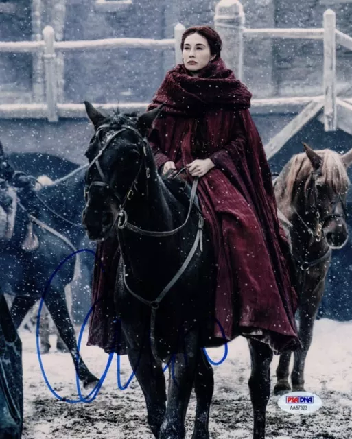 CARICE VAN HOUTEN SIGNED 8x10 PHOTO MELISANDRE OF ASSHAI GAME OF ...