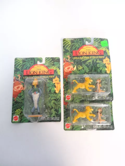 LOT OF 3 Vintage Disney's The Lion King Collectible Figures £27.08 ...