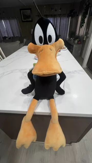 LOONEY TUNES EXCLUSIVE Six Flags Theme Parks Daffy Duck Stuffed Animal ...