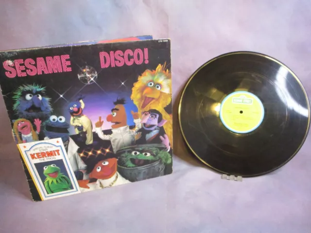 SESAME STREET SESAME Disco Vinyl LP Gatefold TW 79008 ~ 1979 Big Bird ...