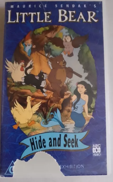 LITTLE BEAR HIDE and Seek Maurice Sendak VHS Video ABC 1999 EUR 18,12 ...