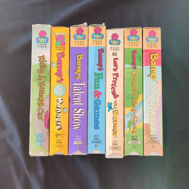 BARNEY VHS LOT £48.14 - PicClick UK